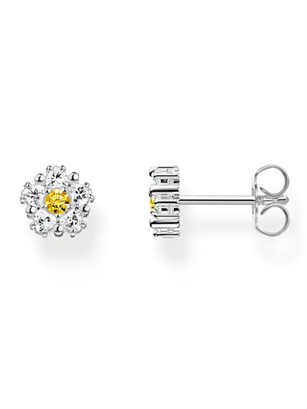 Thomas Sabo H2297-051-4 ear studs flower small silver Ladies