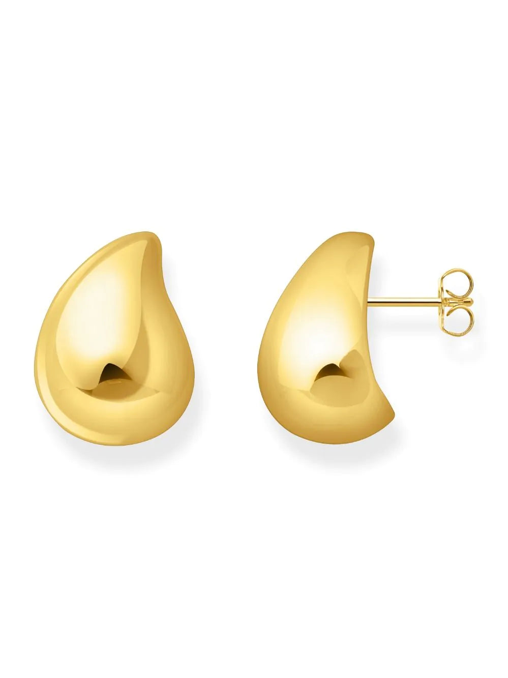 Thomas Sabo H2299-413-39 Bold - Gold-plated Drop Ear Studs 22,0 mm Ladies