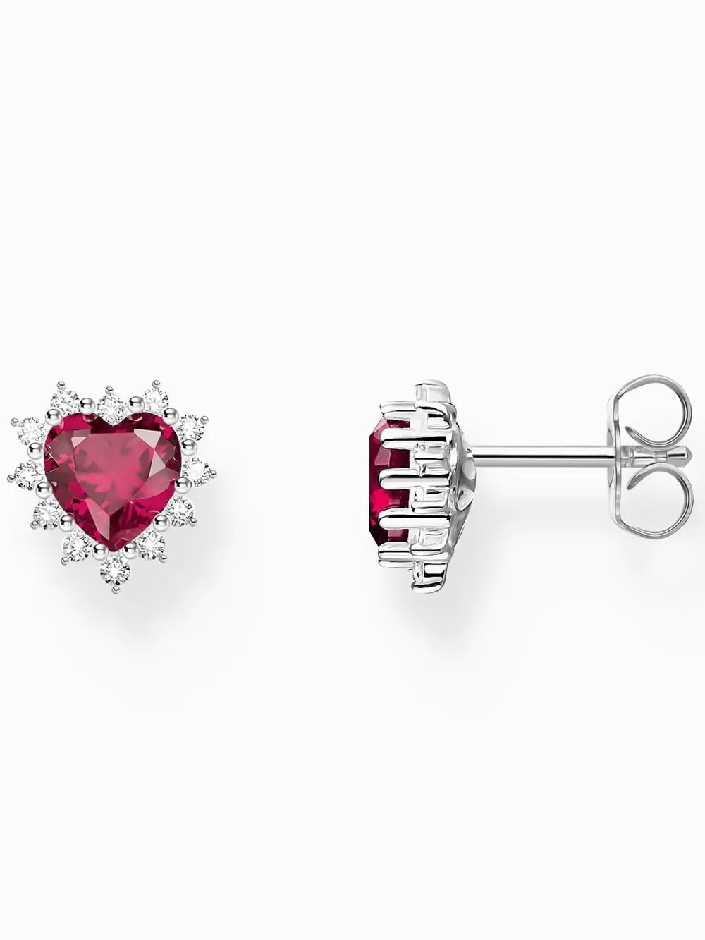 Thomas Sabo H2315-013-10 heart ear studs romance silver Ladies