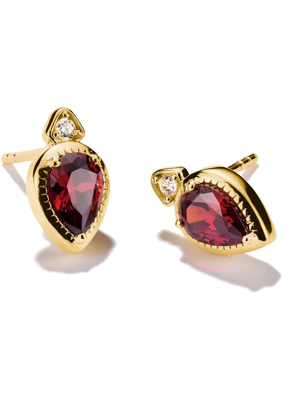 Thomas Sabo H2333-414-10 Stud earrings Drop Elyndra Gold-plated 12,0 mm Ladies