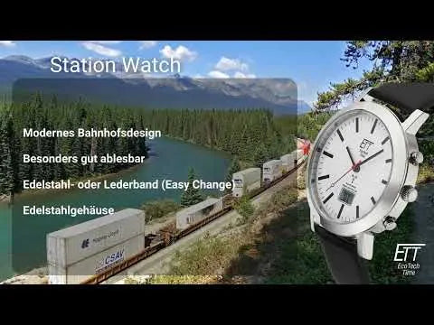 ETT ELS-11582-11L Ladies Watch Solar Radio-Controlled 35mm 5ATM