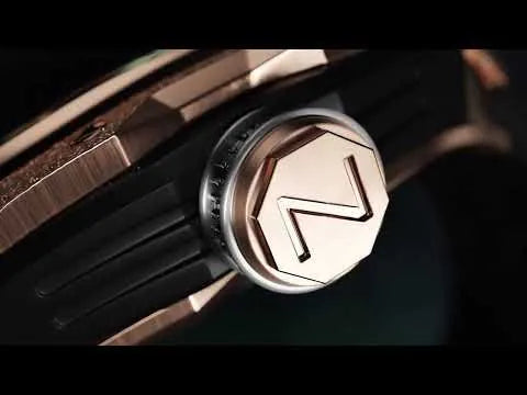 Nubeo NB-6078-07 Mens Watch Davinci Automatic Limited 46mm 5ATM