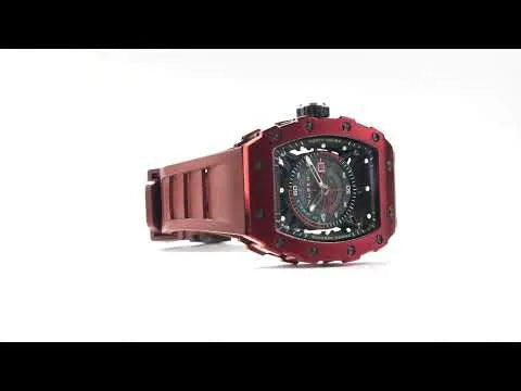 Nubeo NB-6080-04 Mens Watch Huygens Automatic Limited 43mm 5ATM