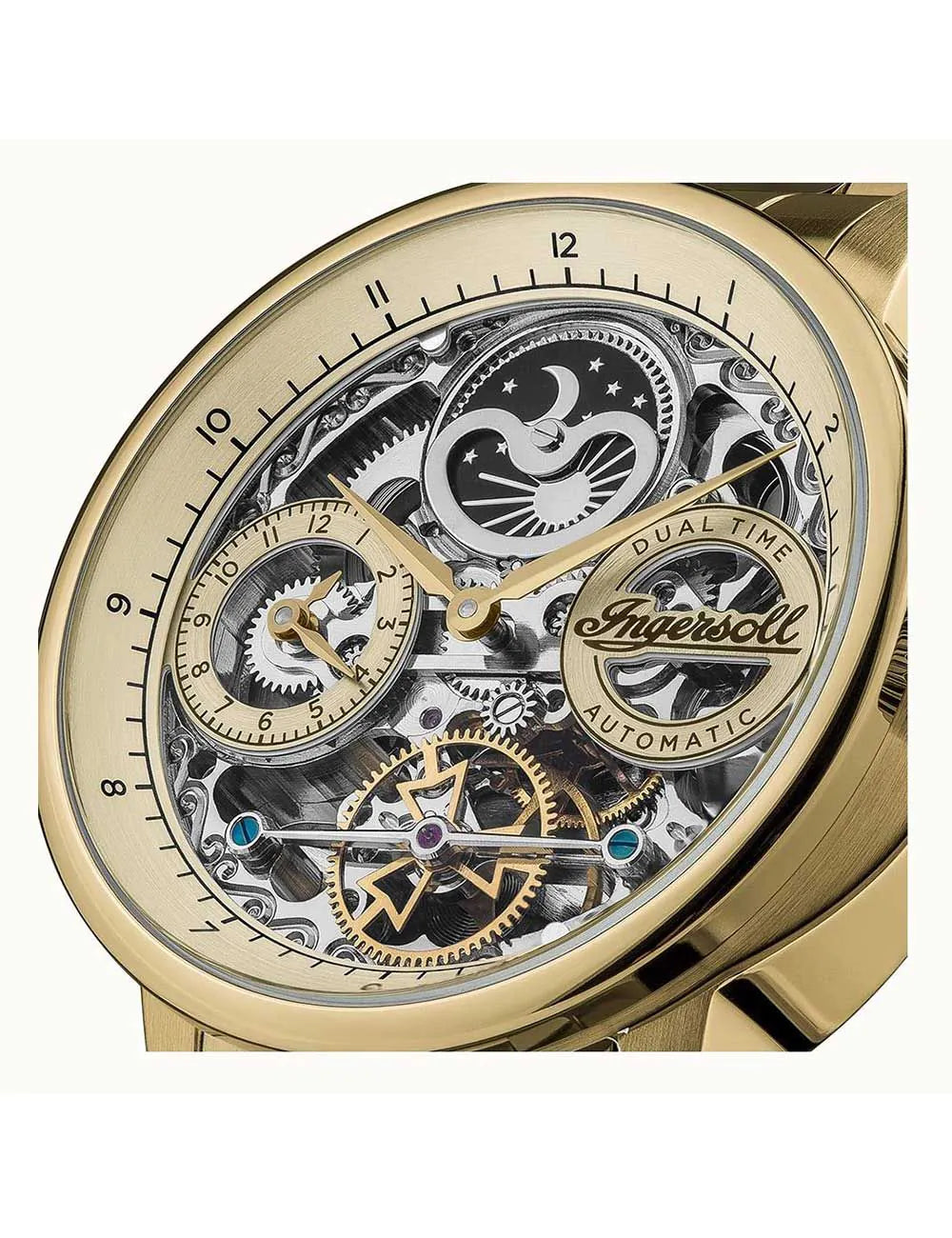 Ingersoll I07711 The Jazz Automatic Mens Watch 42mm 5ATM