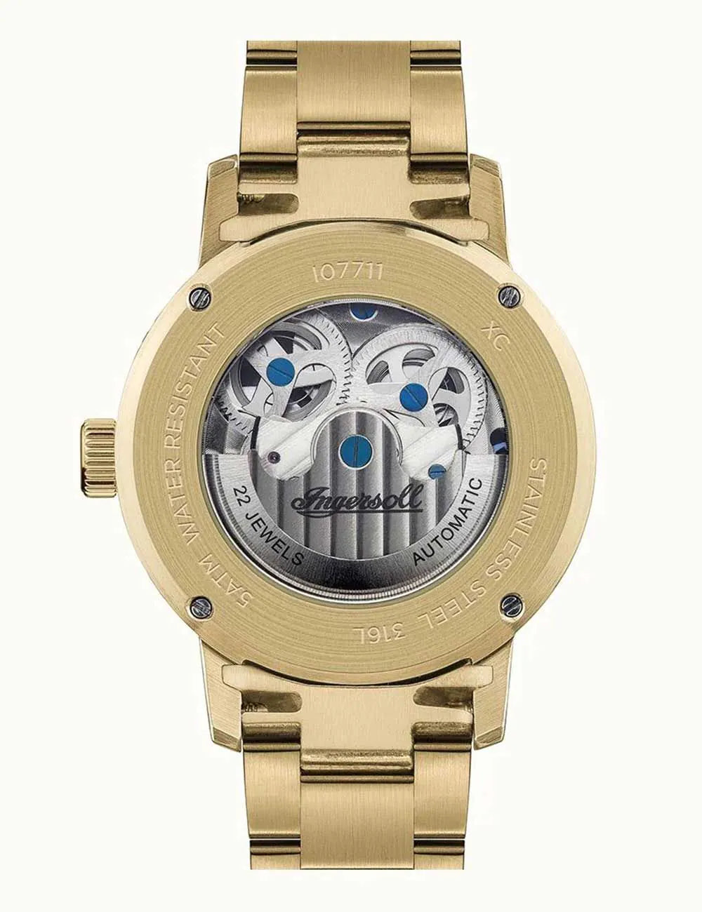 Ingersoll I07711 The Jazz Automatic Mens Watch 42mm 5ATM