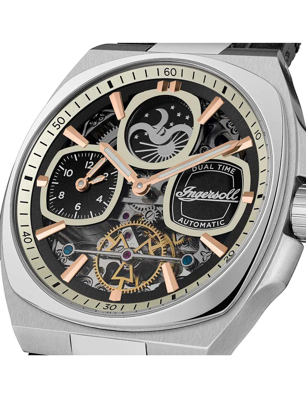 Ingersoll I15801 Mens Watch The Spirit Automatic 47mm 5ATM