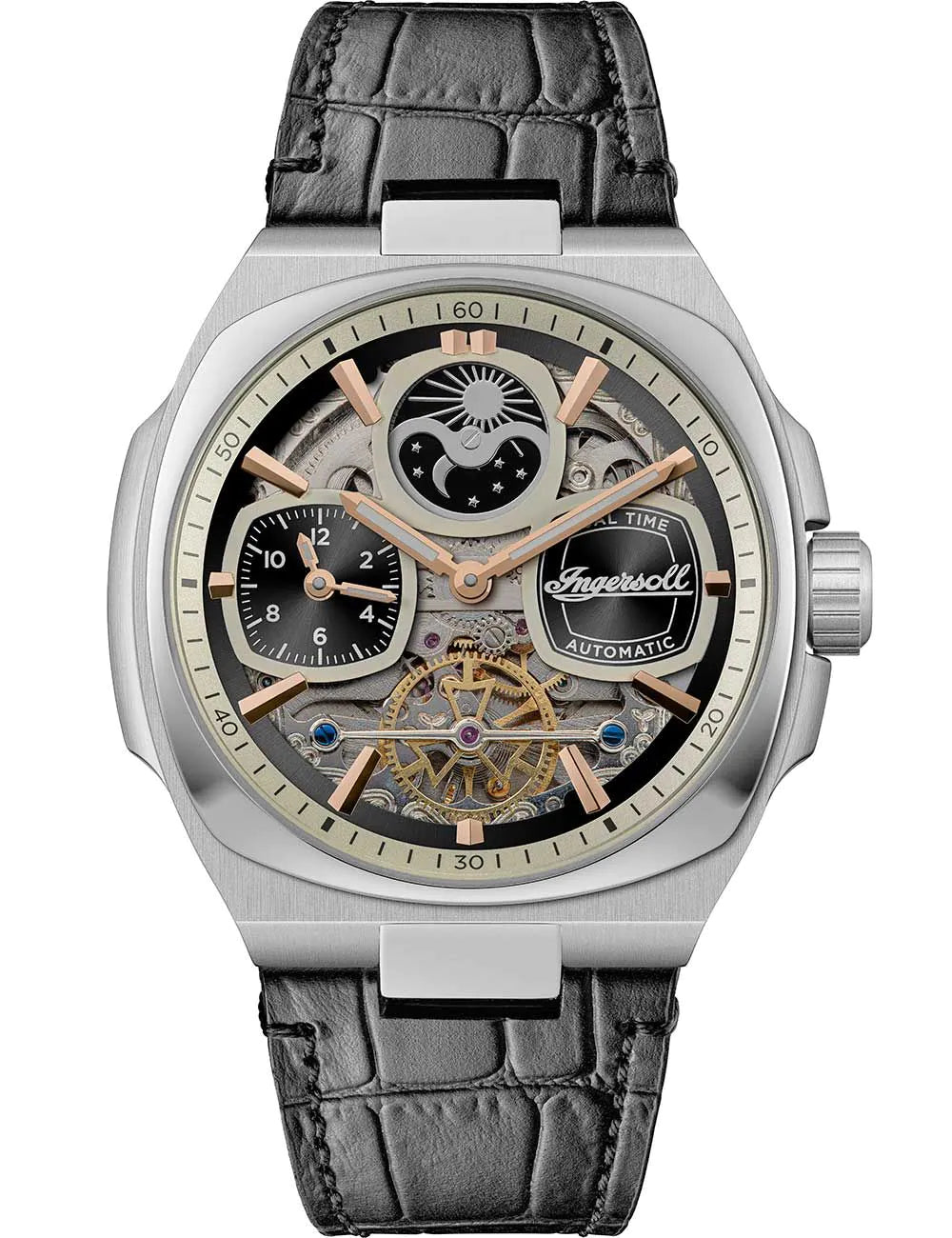 Ingersoll I15801 Mens Watch The Spirit Automatic 47mm 5ATM
