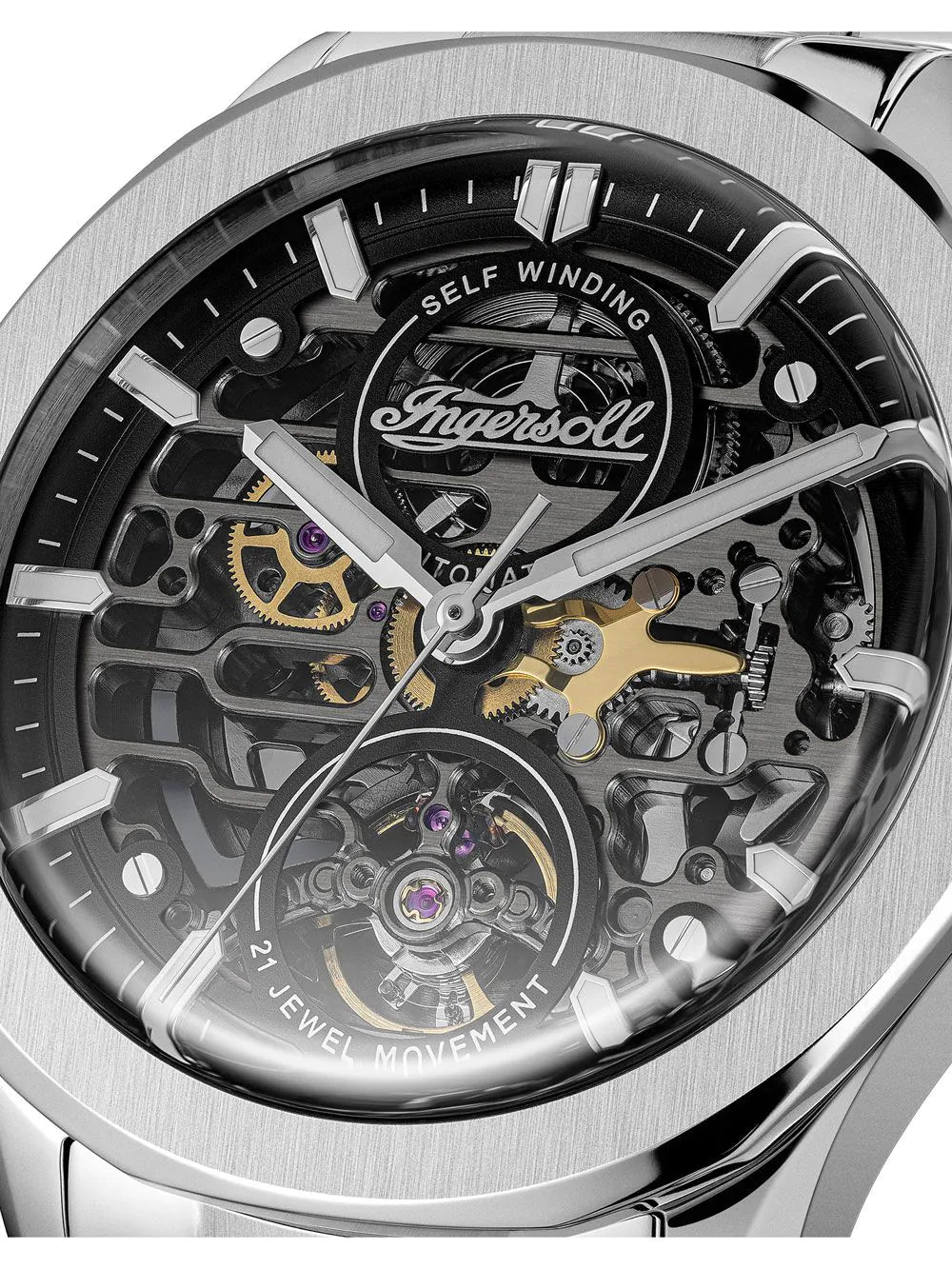Ingersoll I16701 Mens Watch Ingersoll Bronc Automatic 44mm 5ATM