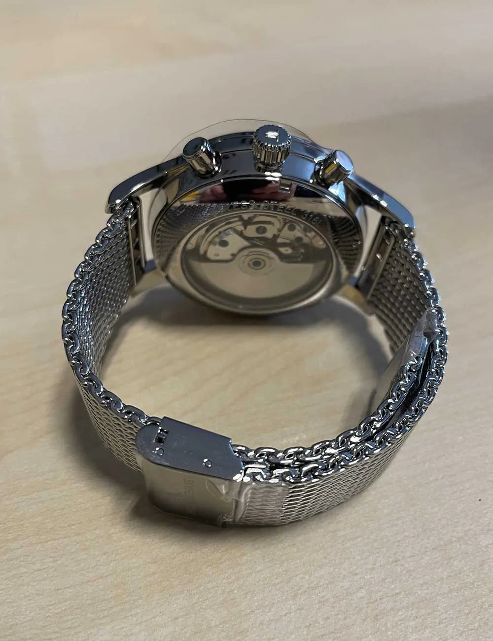 Jacques Lemans 1-1935E London automatic chronograph 44mm 10ATM