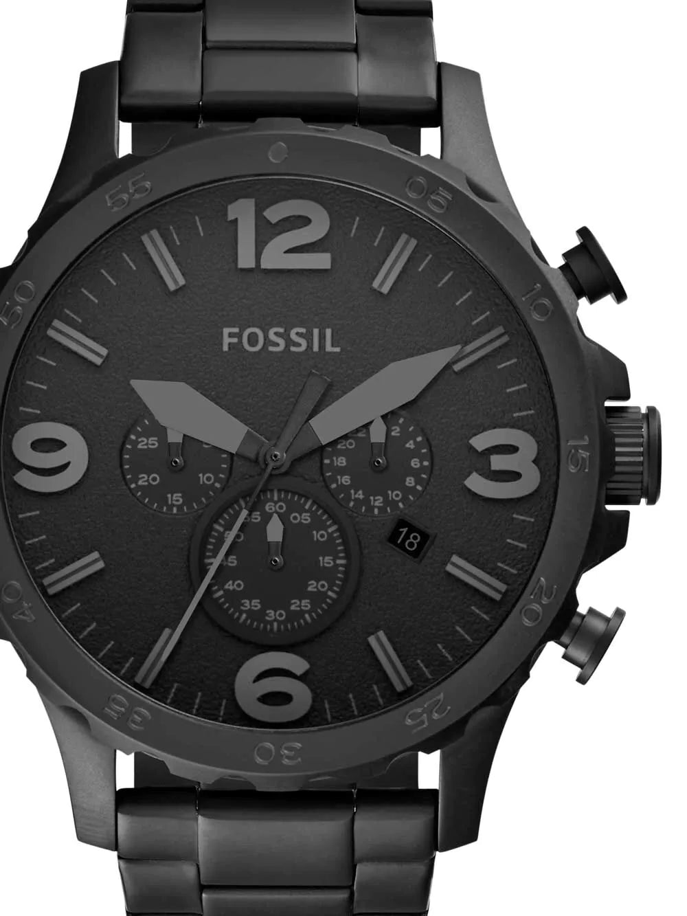 Fossil JR1401 Nate Men's Chronograph 50mm 5 ATM