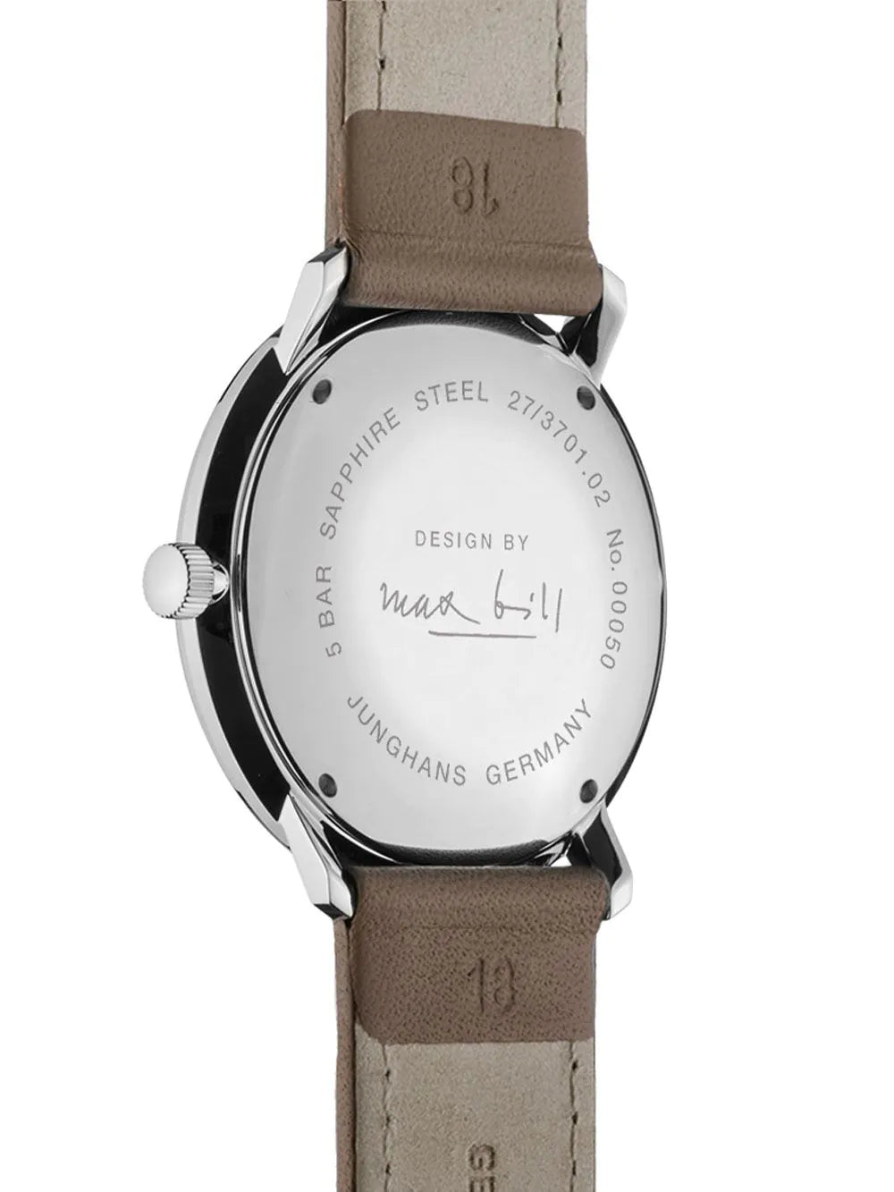 Junghans 27/3701.02 Mens Watch Max Bill Manual Winding 34mm 5ATM