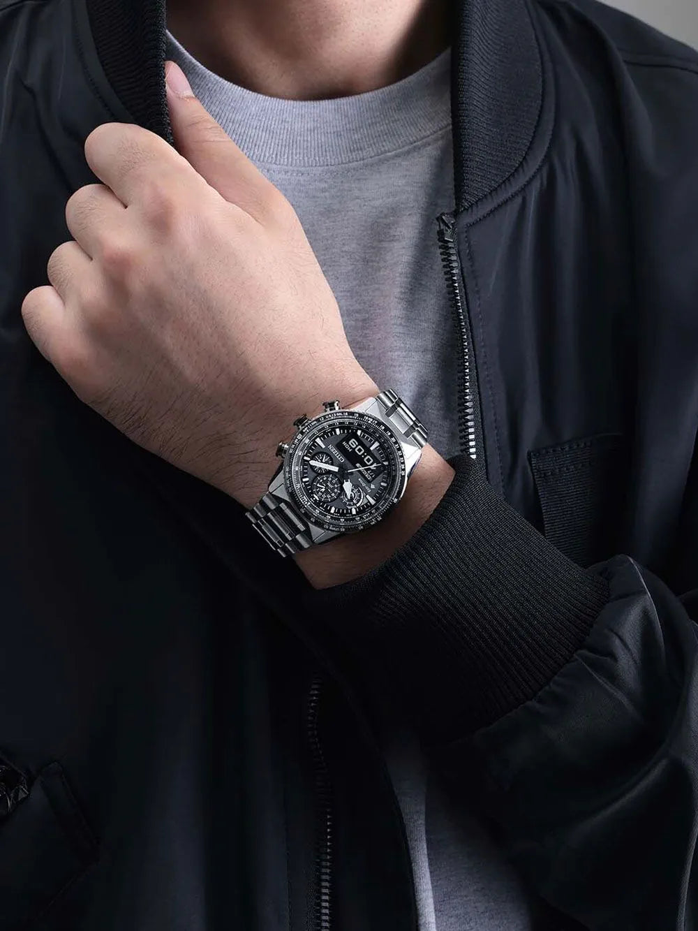 Citizen JV2006-55H Mens Watch Promaster Sky Eco-Drive Pilot 43mm 20ATM