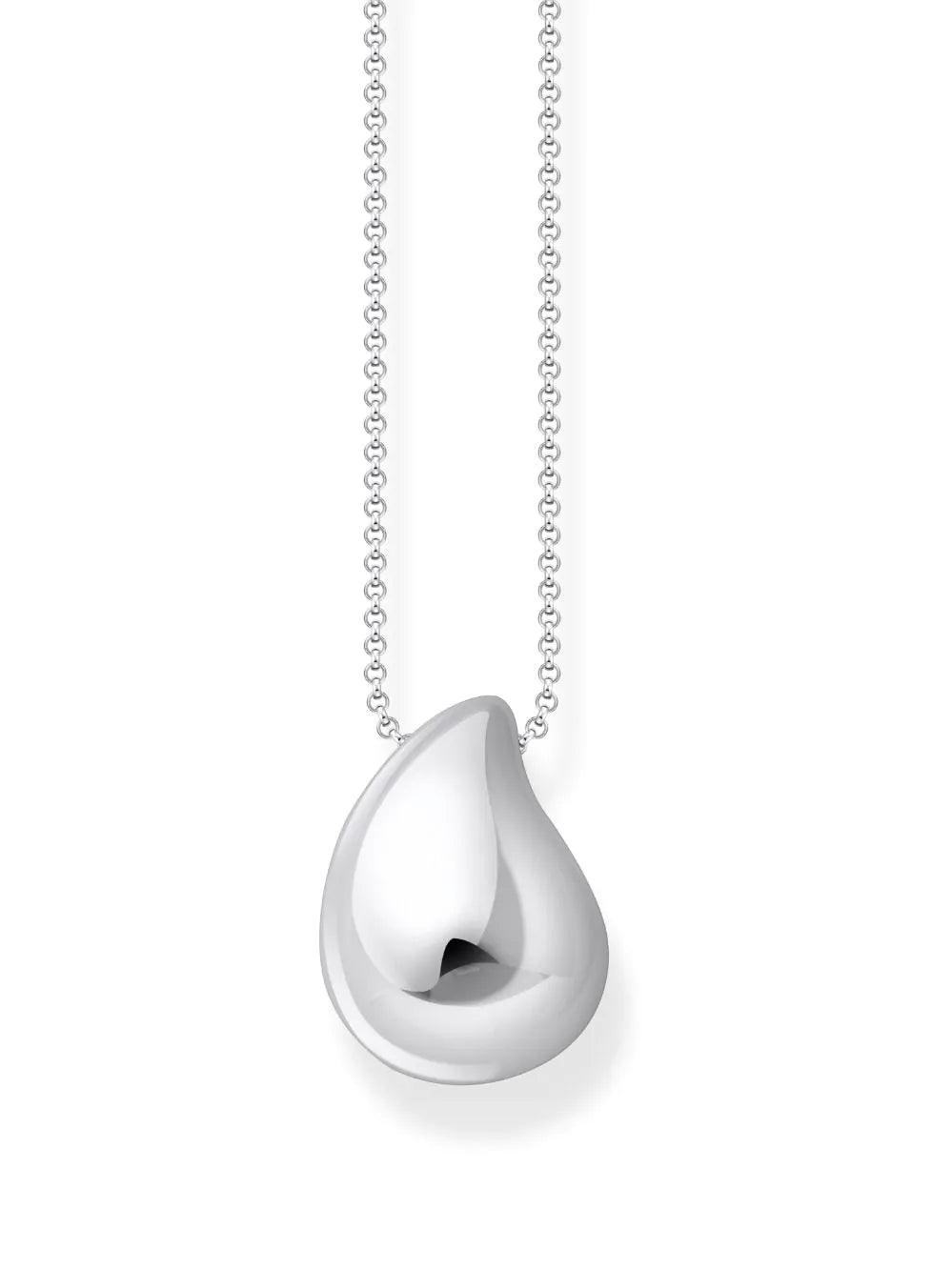 Thomas Sabo KE2281-001-21-L50V Bold - Silver Necklace with Pendant drop-shaped 40-45 cm Ladies