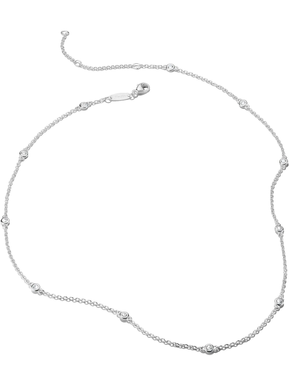 Thomas Sabo KE2340-051-14-L50V Necklace White zirconia stones Silver Ladies