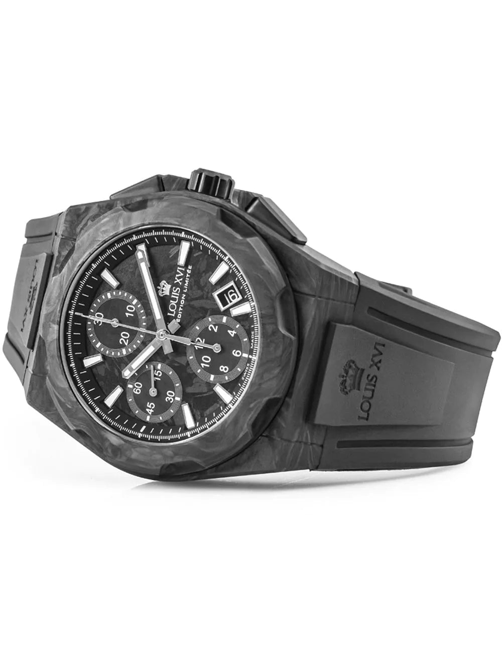 Louis XVI LXVI1200 La Vauguyon Chronograph Automatic Mens Watch 41mm 5ATM
