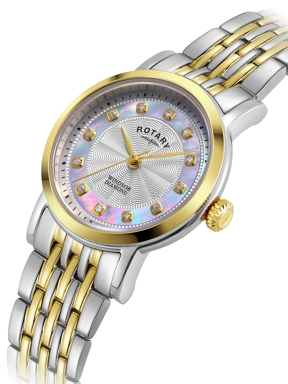 Rotary LB05421/41/D Windsor Ladies Watch 27mm 5ATM