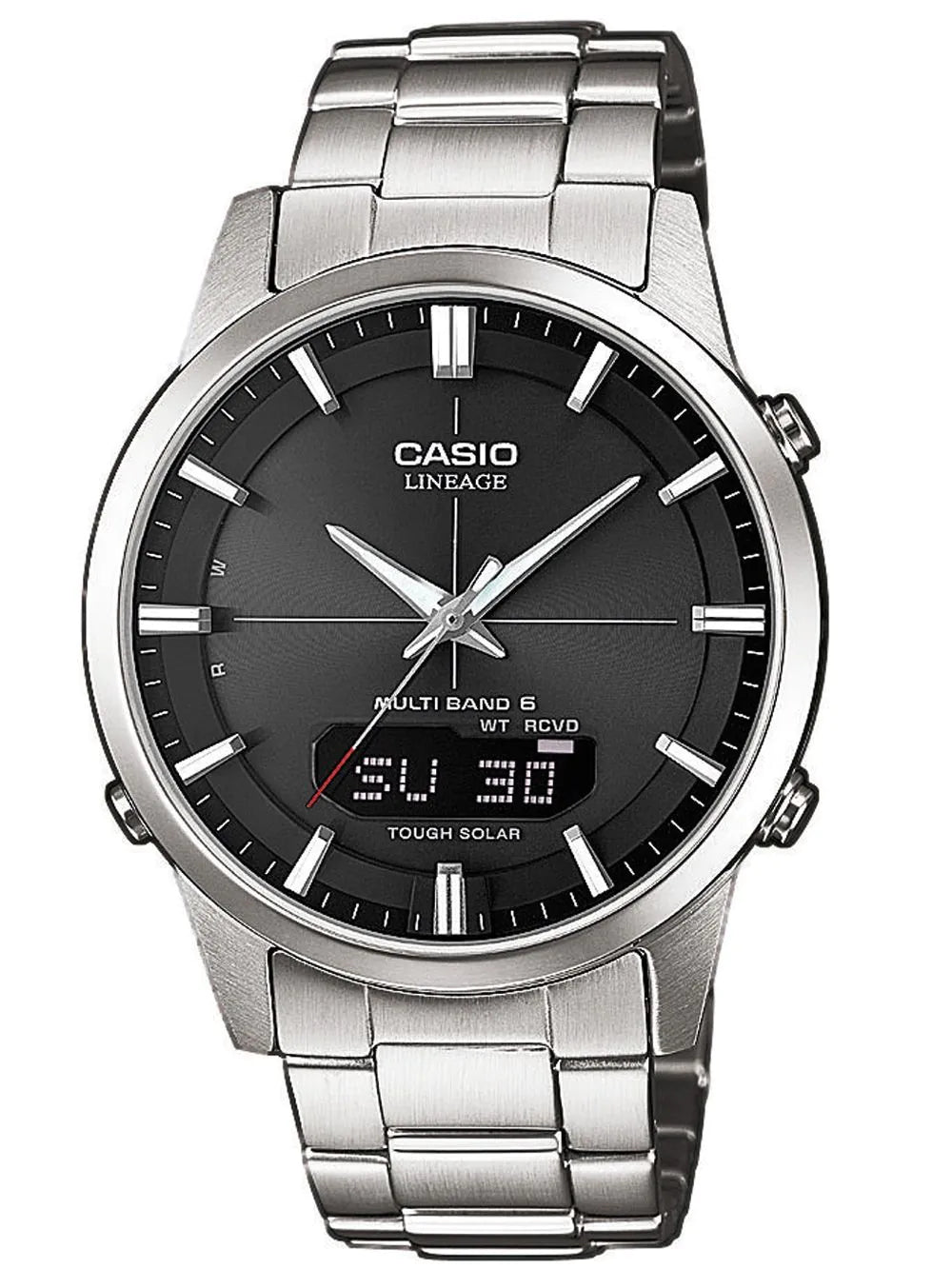 CASIO LCW-M170D-1AER Radio Controlled Solar Mens Watch 40mm 5 ATM