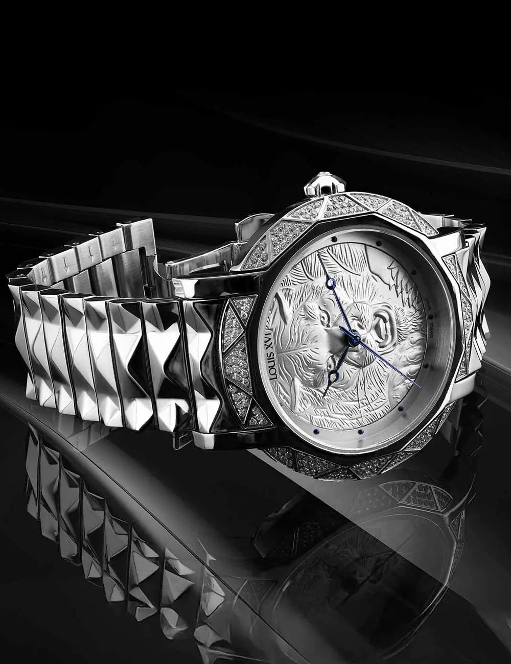 Louis XVI LVXI3920 Herrenuhr Le Lion Silver 43mm 10ATM