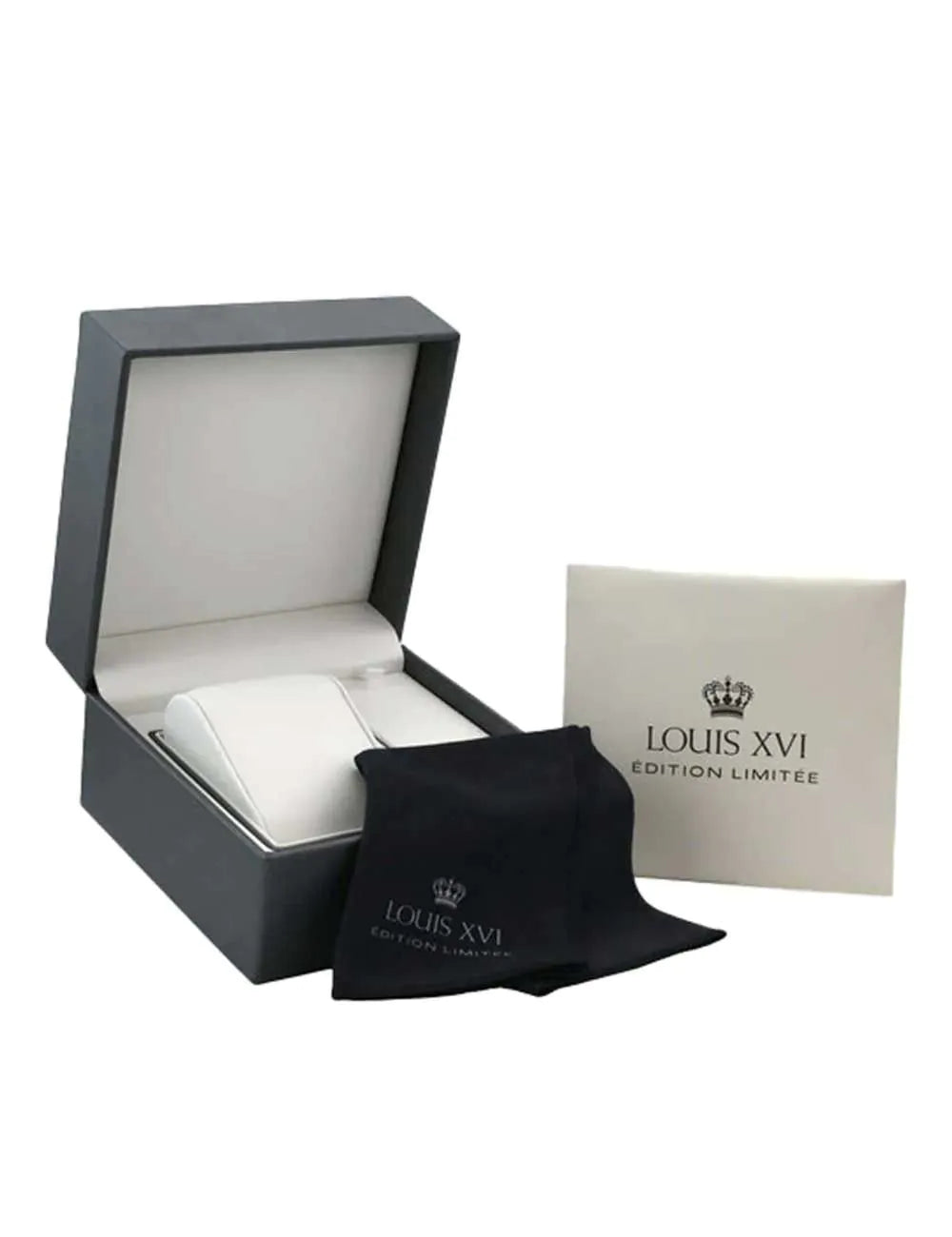 Louis XVI LXVI3501 Mens Watch Athos Le Grand 2.0 Diamond Chronograph 48mm 10ATM
