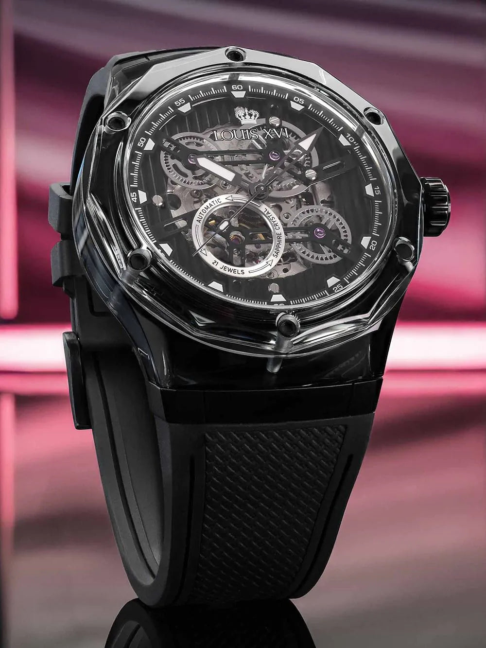 Louis XVI LXVI3884 Mens Watch La Lumière Automatic 45mm 5ATM