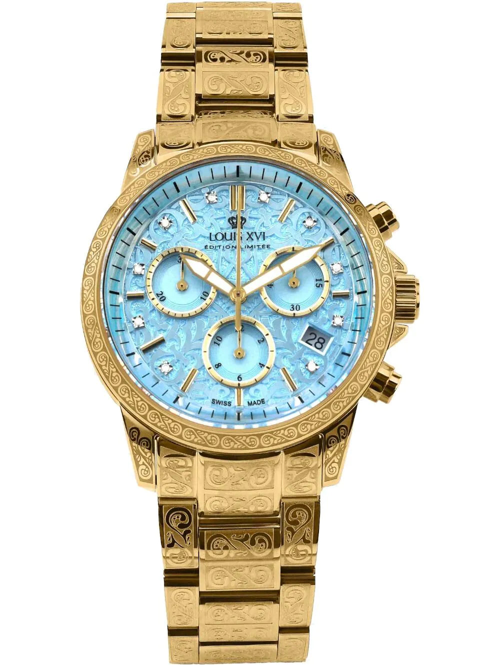 Louis XVI LXVI6003 Ladies Watch Palais Royale Chronograph 38mm 10ATM