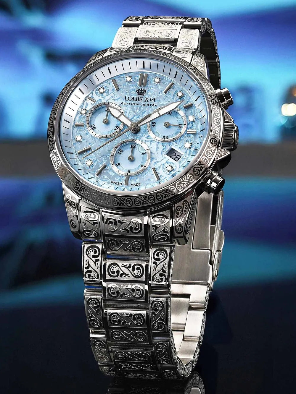 Louis XVI LXVI6023 Ladies Watch Palais Royale Chronograph 38mm 10ATM