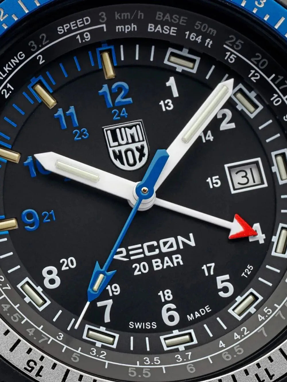 Luminox XL.8833 Mens Watch Recon Nav Spec GMT 46mm 20ATM