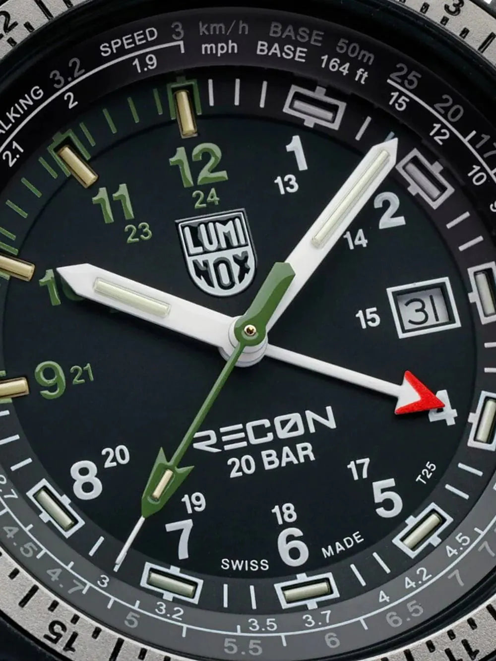 Luminox XL.8837.SET Mens Watch Recon Nav Spec Set 46mm 20ATM