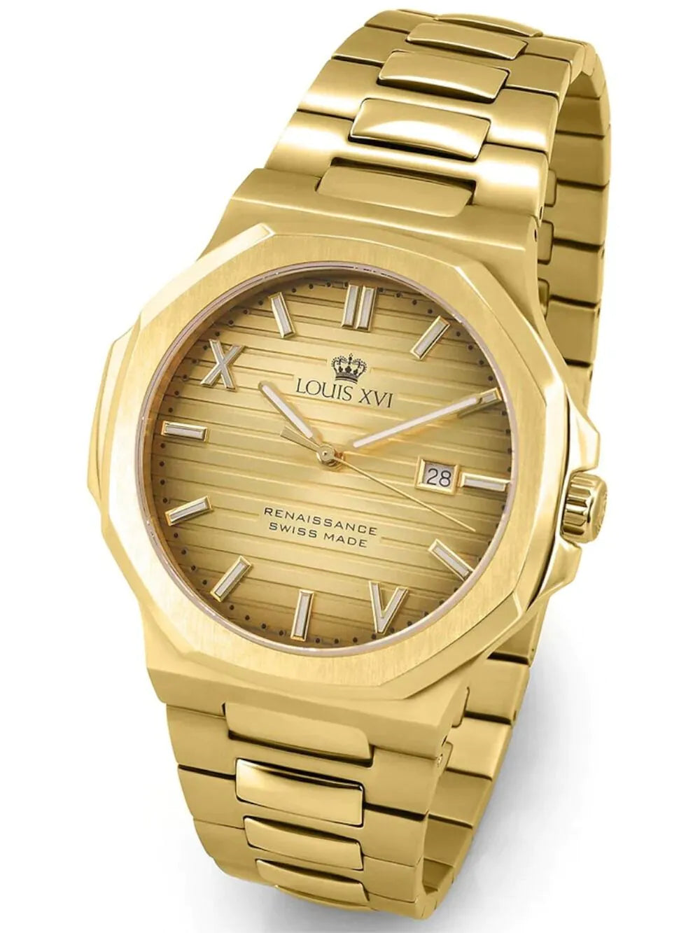 Louis XVI LXVI1600 Mens Watch Renaissance 40mm 5ATM