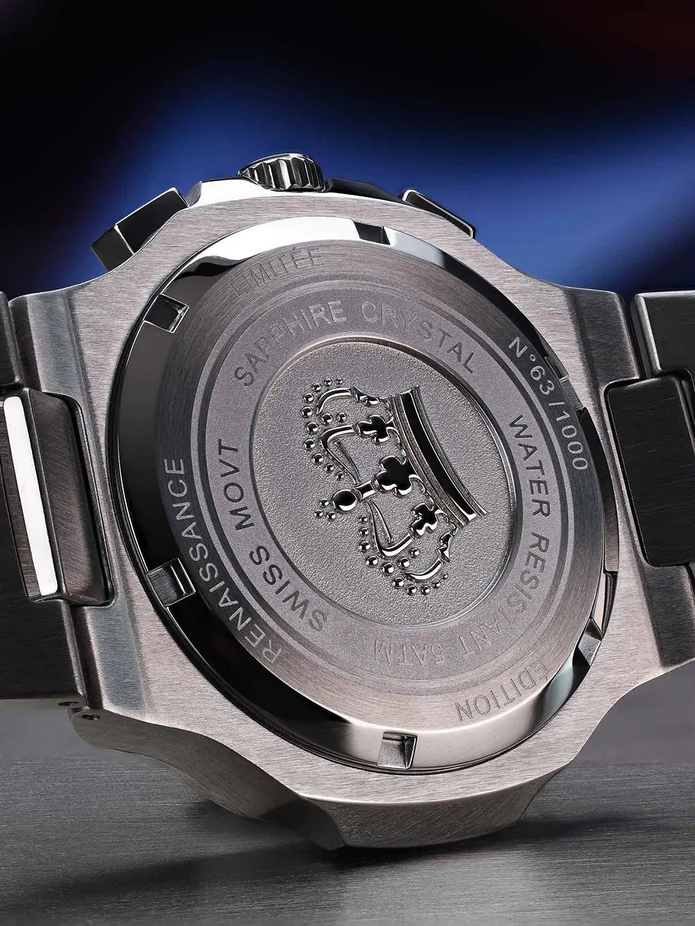 Louis XVI LXVI1670 Mens Watch Renaissance Chrono 40mm 5ATM