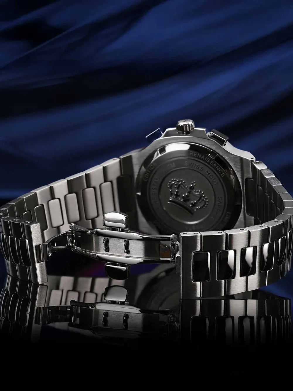 Louis XVI LXVI1671 Mens Watch Renaissance Chrono 40mm 5ATM