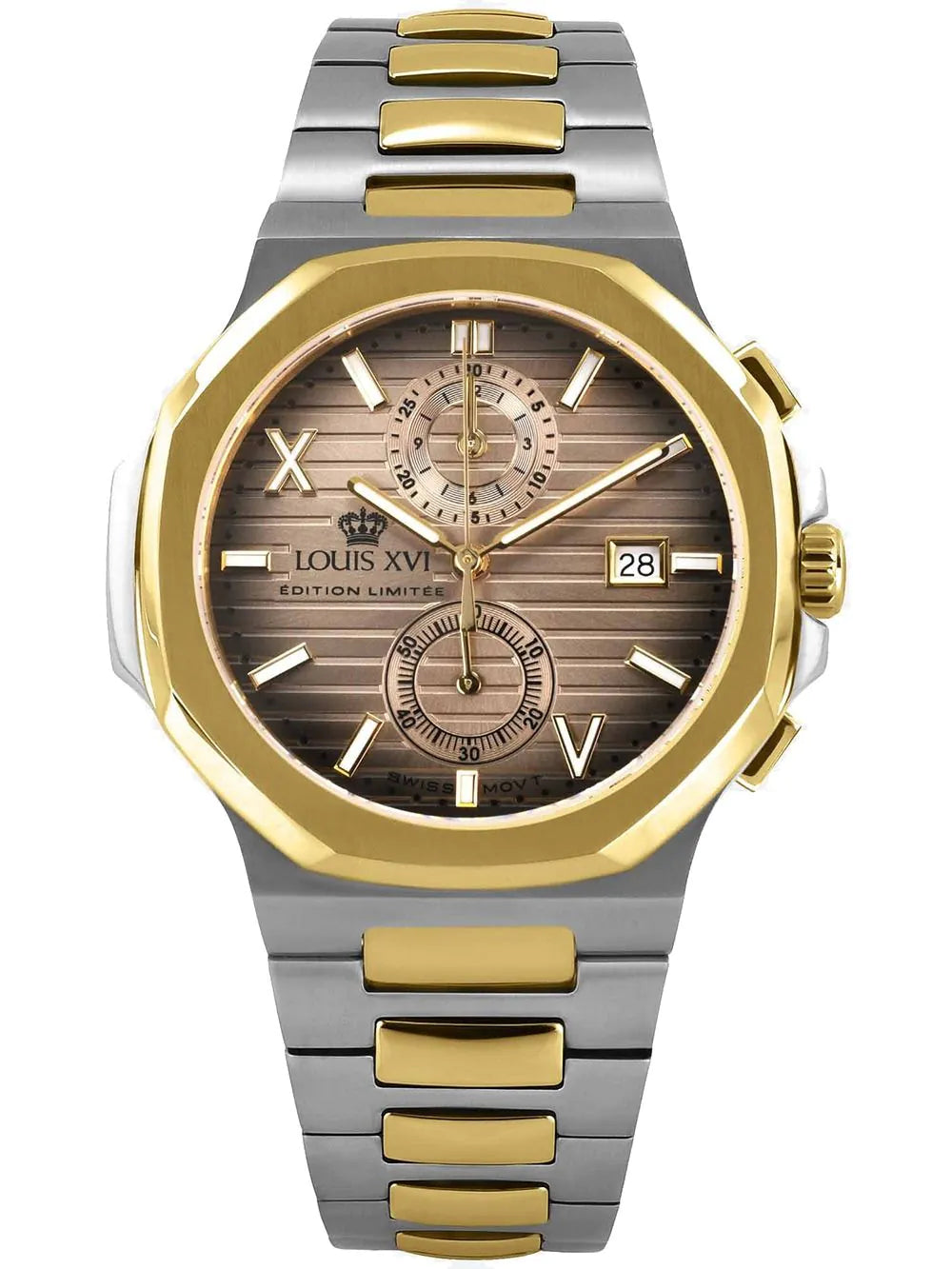 Louis XVI LXVI1690 Mens Watch Renaissance Chrono 40mm 5ATM