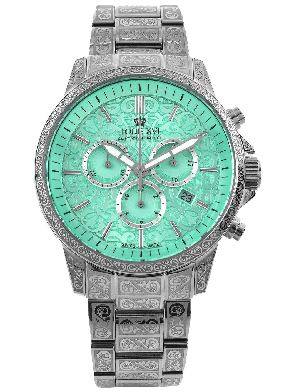Louis XVI LXVI1824 Mens Watch Palais Royale 2.0 Chronograph 43mm 10ATM