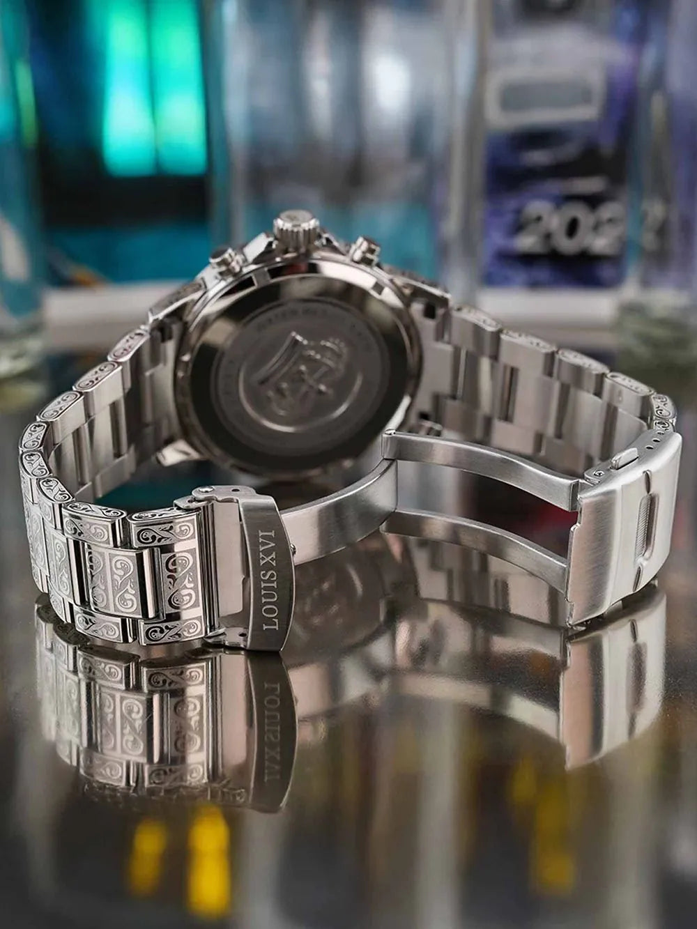 Louis XVI LXVI1828 Mens Watch Palais Royale 2.0 Diamond 43mm 10ATM