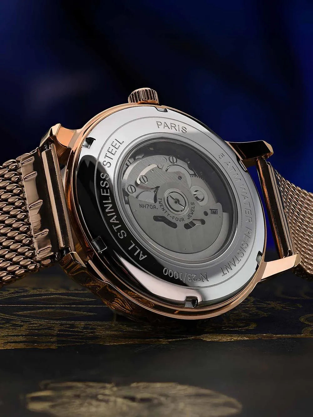 Louis XVI LXVI2010 Mens Watch Paris 2.0 Automatic 45mm 5ATM