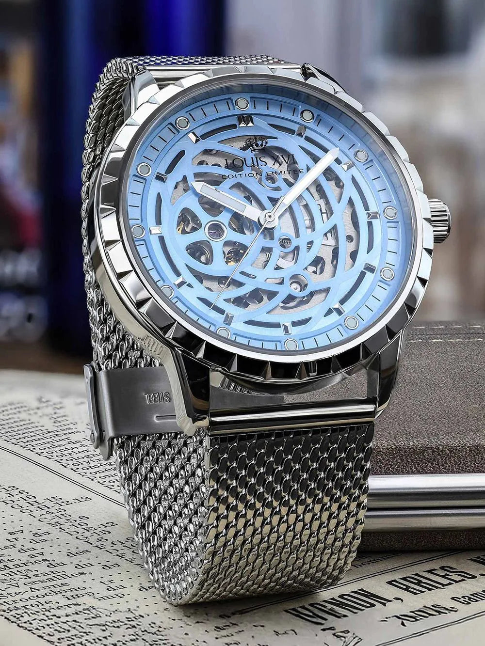 Louis XVI LXVI2020 Mens Watch Paris 2.0 Automatic 45mm 5ATM