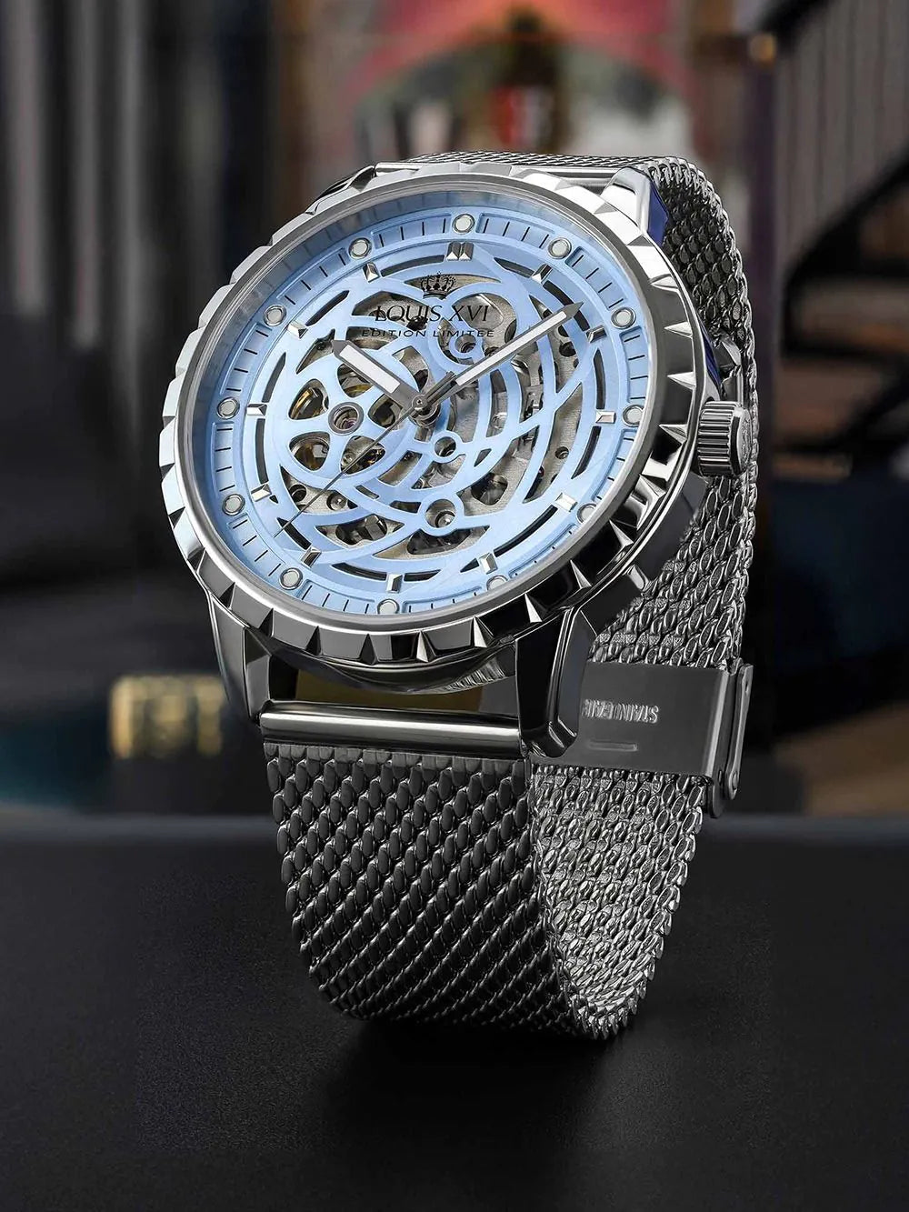 Louis XVI LXVI2020 Mens Watch Paris 2.0 Automatic 45mm 5ATM