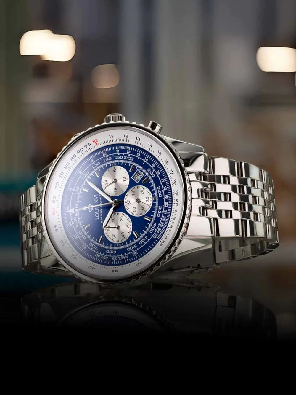 Louis XVI LXVI3423 Mens watch Artagnan 3423 Chronograph 48mm 5ATM