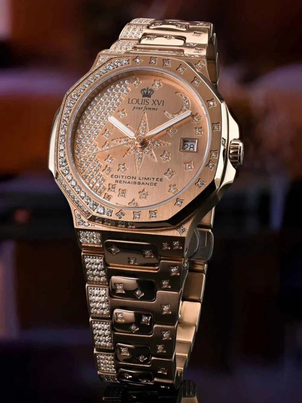 Louis XVI LXVI6110 Womens watch Renaissance Femme 6100 35mm 5ATM