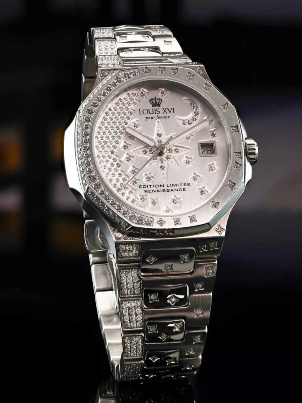 Louis XVI LXVI6120 Womens watch Renaissance Femme 6100 35mm 5ATM