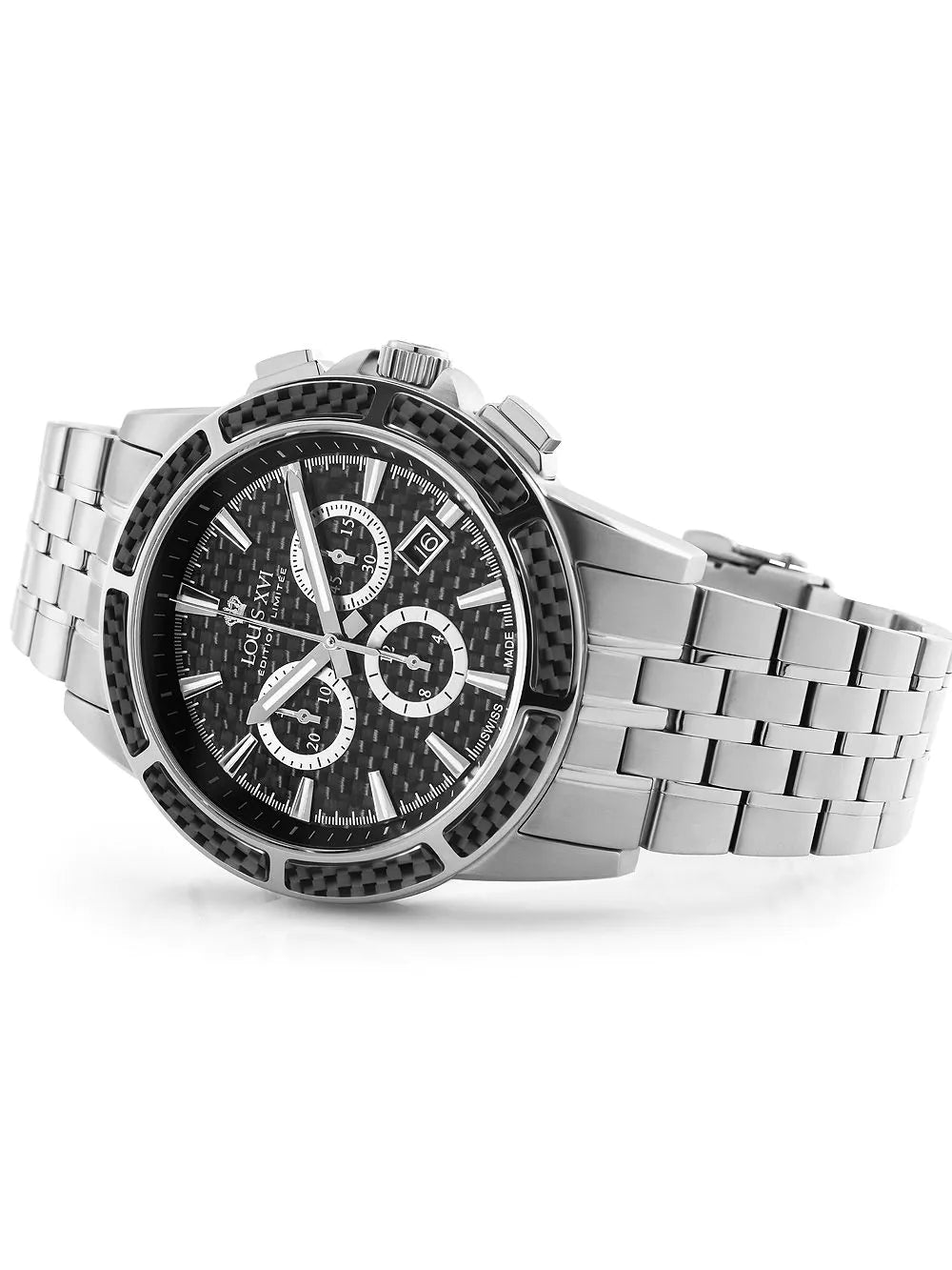 Louis XVI LXVI1100 Majest? Chronograph Mens Watch 43mm 5ATM