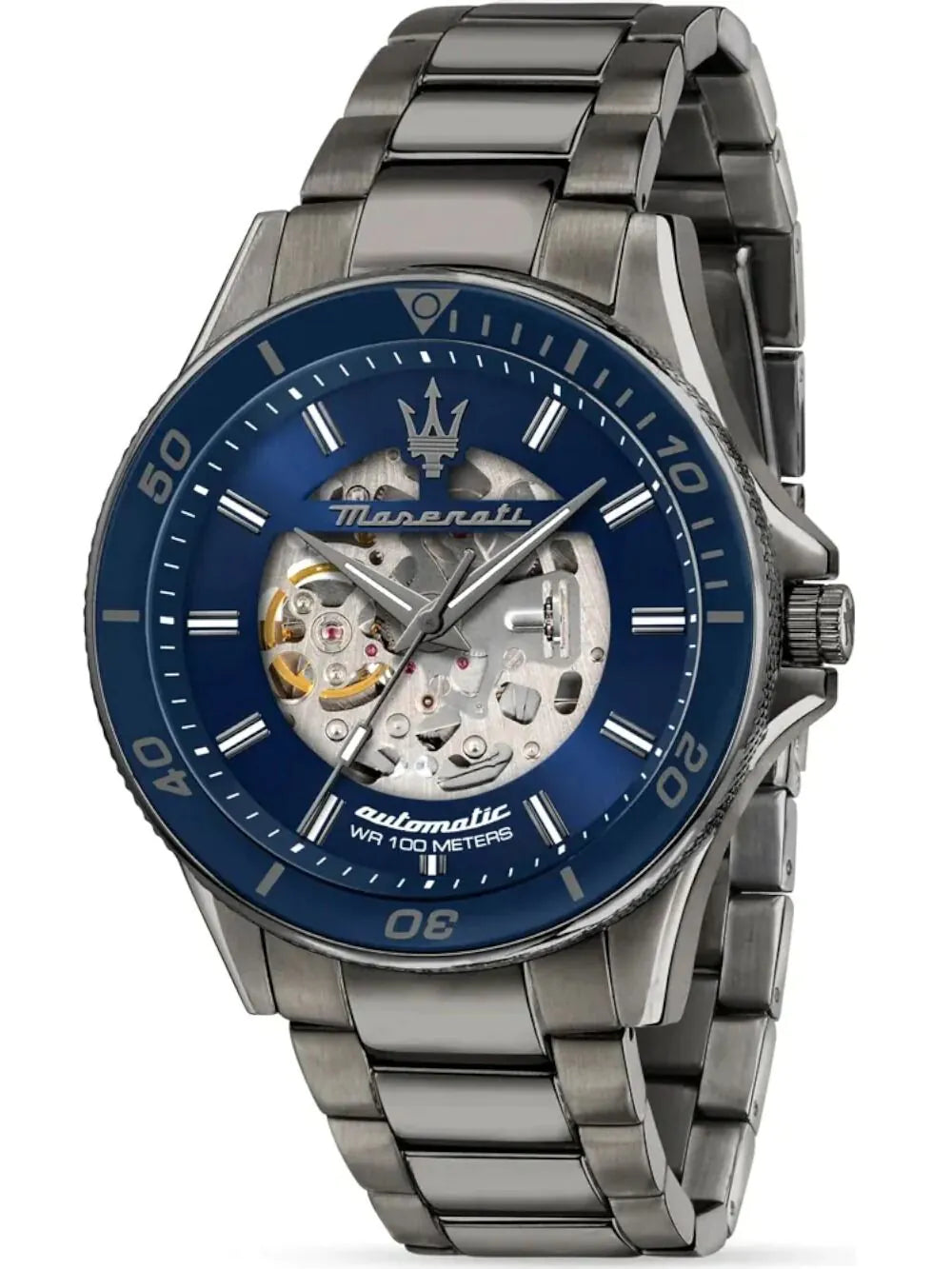 Maserati R8823140015 Mens Watch Sfida Automatic 44mm 10ATM