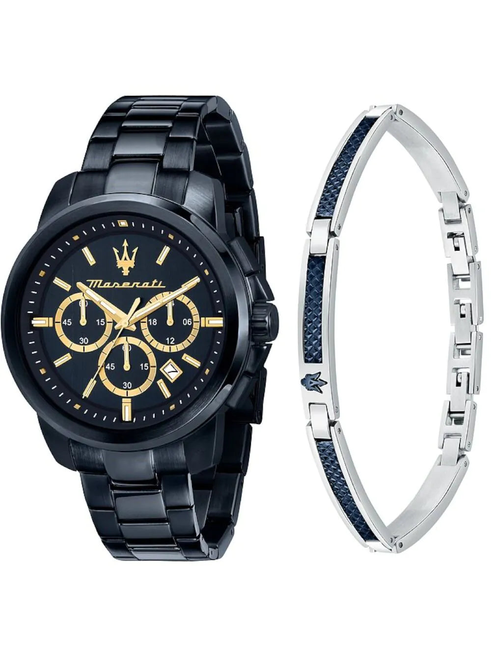 Maserati R8873621042 Mens Watch Successo Chronograph Set 44mm 5ATM