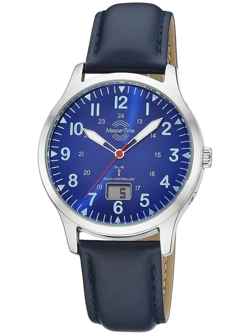 Master Time MTGA-10958-32L Mens Watch Radio Controlled Super Power Aviation 40mm 3ATM