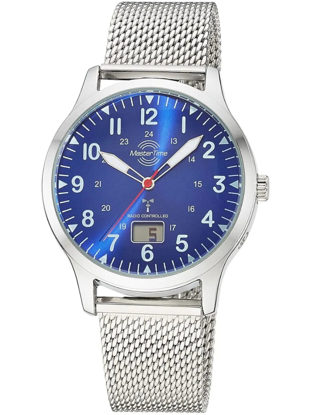 Master Time MTGA-10961-32M Mens Watch Radio Controlled Super Power Aviation 40mm 3ATM