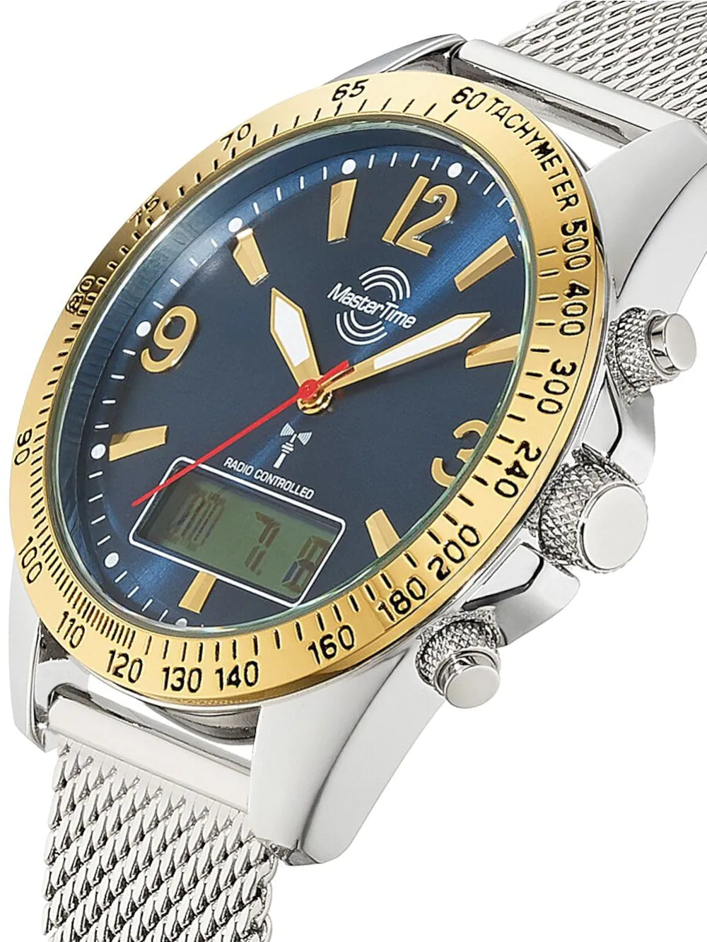 Master Time MTGA-10964-32M Mens Watch Sporty Big Date Chronograph 42mm 5ATM