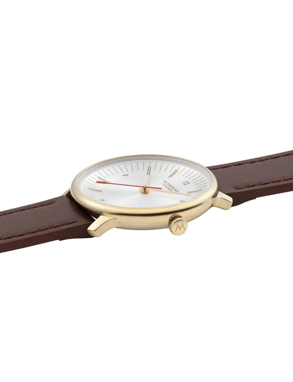 Mondaine MLE.33110.LGV Ladies Watch Doppio 33mm 5ATM