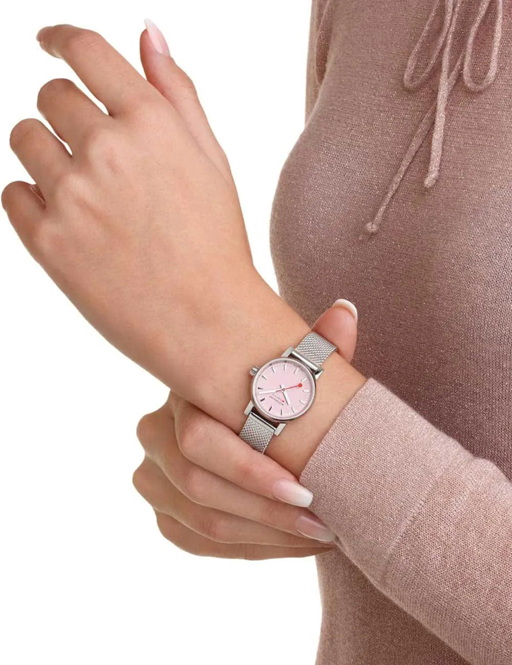 Mondaine MSE.26130.SM Ladies Watch evo2 SBB 26mm 3ATM