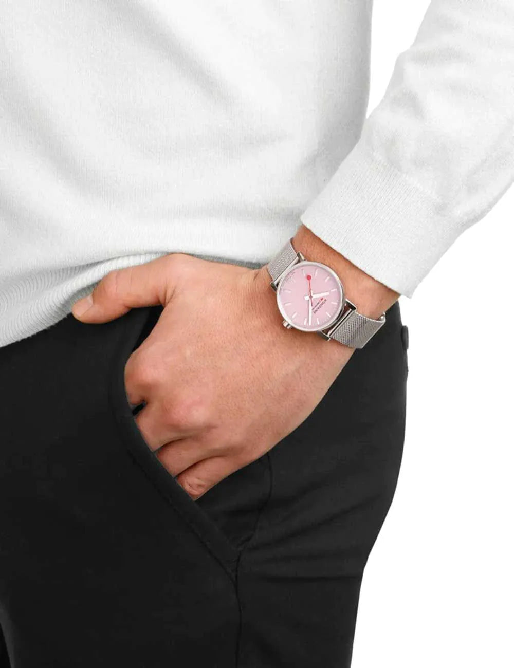 Mondaine MSE.35130.SM Ladies Watch evo 2 SBB 35mm 3ATM