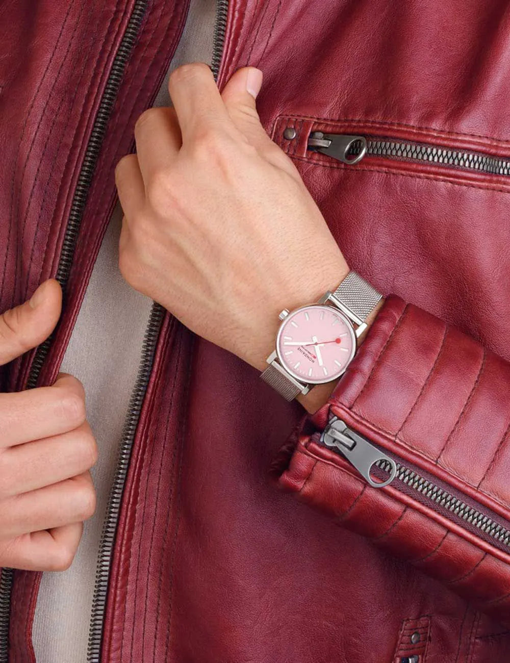 Mondaine MSE.35130.SM Ladies Watch evo 2 SBB 35mm 3ATM